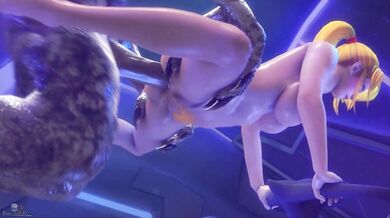 Space Bounty Hunter Gets Knocked Up by Alien Warrior in a Never-Ending Fetish Fest