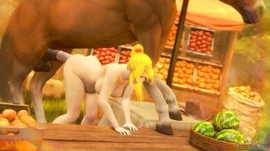 Samus' Sexual Encounter with a Horse [Impregnation] [Endless Play]