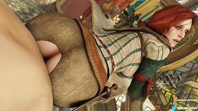 Triss's Doggy Style POV Fuck Fest - Ass to the Rescue!