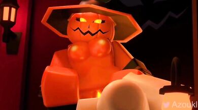 Pumpkin Fucker's Paradise: Banging Azoukl in Robloxia