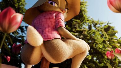'Judy, the Sexy Farmer Takes a Break with Her Fertile Wet Womb'