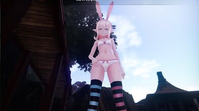 Bunny on Monster Girl Island