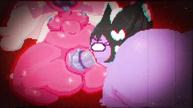 Demoness takes control of her human victim and transforms him into a horny sex machine!