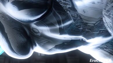 Tentacle titillation with Cortana's erotic invasion