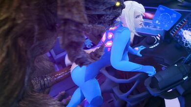 Taurus and Samus Repeat their Passionate Encounter in 'Samus X Taurus' Epic Hentai Video!