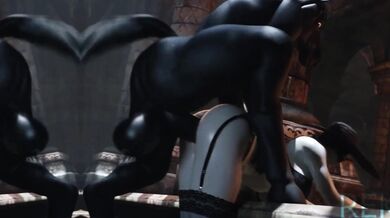 Girls Licking Horses' Cocks in a POV Beastiality Orgy [Like A G6]