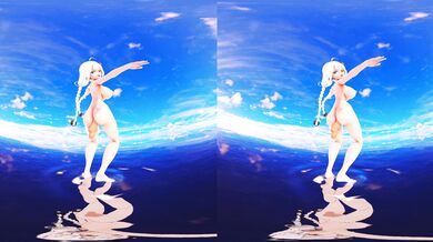MMD VR 07 is a hentai porn video featuring 3D models of virtual reality characters having sex.