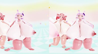 MMD VR 14: Virtual Reality Masturbation Simulation with 14 Hottest Japanese Anime Characters.