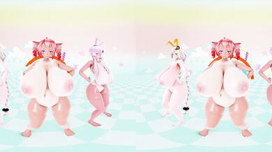 MMD VR 14: Virtual Reality Masturbation Simulation with 14 Hottest Japanese Anime Characters.