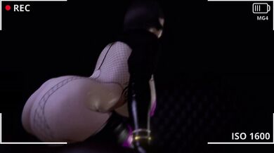 Tittyfucking the Cyber Girl in Room 307