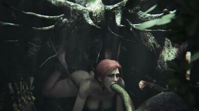 Giving Birth to a Demon: Triss' Forbidden Encounter with the Leshen [Zmsfm]