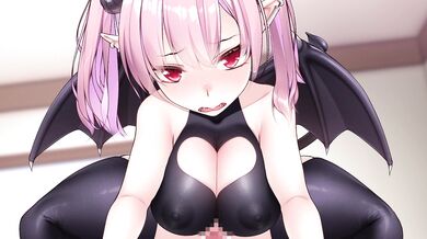 Arina the Succubus Pleases with her Obscene Long Tongue and Extreme Ear Licking in Onsen Honey