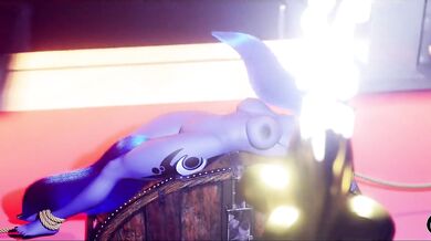 Bound and Gagged Royalty: Princess Luna's Explosive Orgasm [DeadAir3d]