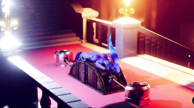 Bound and Gagged Royalty: Princess Luna's Explosive Orgasm [DeadAir3d]