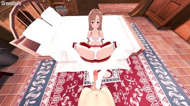 Legend of the Wet Pussy: Asuna's Tantalizing Foot Job & Self Love Session