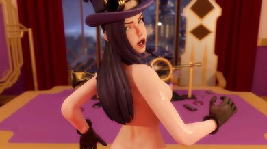 Caitlyn's Office Work - Shidosan3D [60FPS 4K]