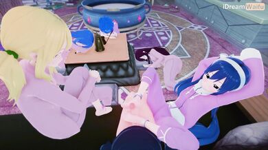 Fairy Tail: Kinky Animation of Fairies' Orgies