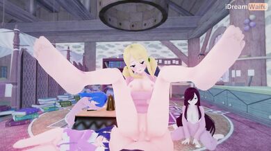 Fairy Tail: Kinky Animation of Fairies' Orgies