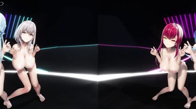 MMD VR Pt. 24: Virtual Reality Hentai Experience with Motion Capture 3D Animation