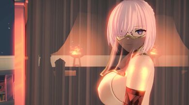 Laying Low with Seruu MMD: Mashu's Secret Desires Exposed!