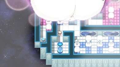 Stuck in a UFO Cockpit, She Can't Escape!