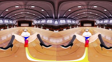 MMD VR POV - Busty Anime Girl Sucks and Fucks in Virtual Reality