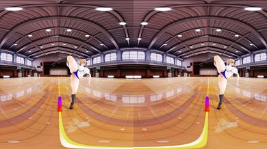 MMD VR POV - Busty Anime Girl Sucks and Fucks in Virtual Reality