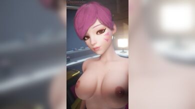 The Ultimate Hentai Showdown Between D.va and Her Boobs