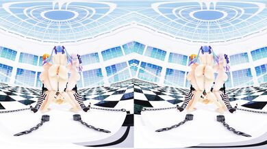 MMD VR #02 - Virtual Reality Milf Masturbation Simulation
