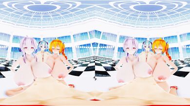 MMD VR #02 - Virtual Reality Milf Masturbation Simulation