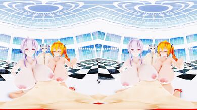 MMD VR #02 - Virtual Reality Milf Masturbation Simulation