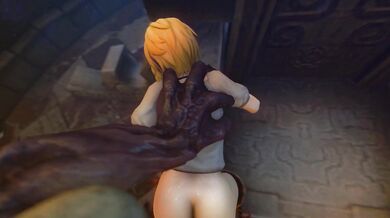 Lesbian Futa Hell Knights: Linkle and Her Demonic Female Lovers
