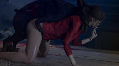 Claire's Undead Canine Fuckfest (Part 1) - The Never-Ending Loop of Lust!