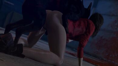 Claire's Undead Canine Fuckfest (Part 1) - The Never-Ending Loop of Lust!