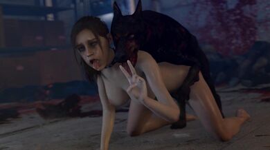 Claire's Undead Canine Fuckfest (Part 1) - The Never-Ending Loop of Lust!