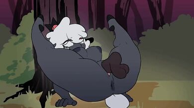 'The naughty shepherdess and her pet sheep in the forest [BBW]'