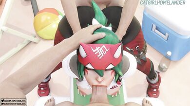 Four-Way Sandy Splatterfest at Kiriko Beach