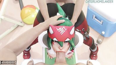 Four-Way Sandy Splatterfest at Kiriko Beach