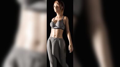 Female Muscle Goddess Gina (futa 3d) Prepares for Gym Domination [Serge3dx].