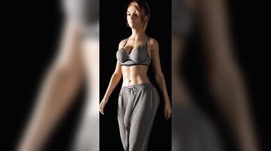 Female Muscle Goddess Gina (futa 3d) Prepares for Gym Domination [Serge3dx].