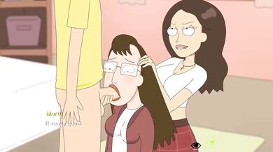 'Unexpected Visit: Two Lustful Teens and a Forbidden Cock'