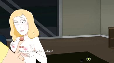 Morty Gets a Titty Fuck from Beth at Night