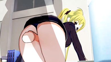 Magical Girl Lyrical Nanoha - Adult Fate Testarossa: The Hentai Porn Adventures of a Magical Girl and her Hot Stepmother