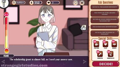 Deanna's Horny Interview as a Recruiter