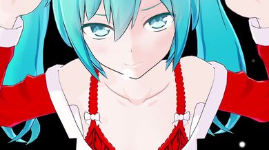 Hatsune Miku and her Elf Friends Gift-Giving POV Blowjob