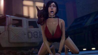 Grotesque Gangbang of the Undead Canine: Ada's Lustful Encounter with a Zombified Pooch [Limitless]