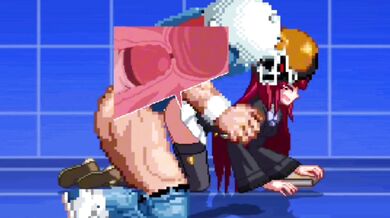 Brian and Kuromaru Take on Ange Ushiromiya in a Hardcore Battle Royale