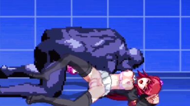 Brian and Kuromaru Take on Ange Ushiromiya in a Hardcore Battle Royale