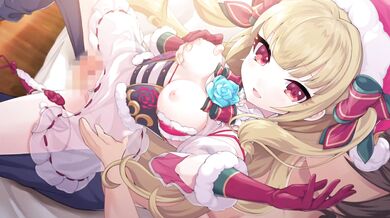 Happy Holidays with the Legendary Clover and Countess Elisabeth Bathory in a Christmas-themed Hentai Porn Video