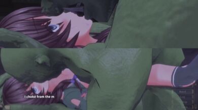 Holy Knight Rikka's Bare-Backed Playtime with Berokisu - Betrayal and Trigger Warning Included!